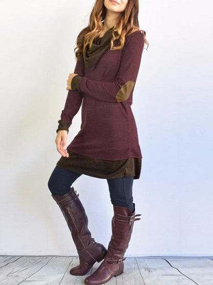 Long Sleeves Solid Blouses&shirts Tops