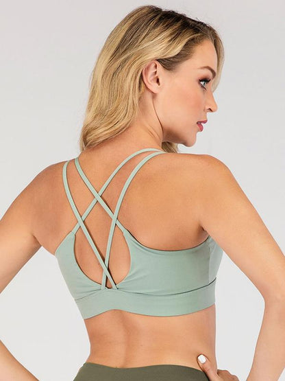 Simple Solid Sports Bra