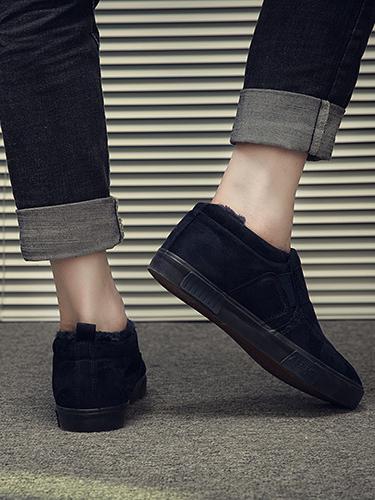 Warm Solid Color Loafers