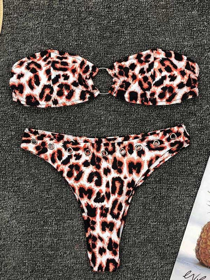 Sexy Leopard Print Bikini