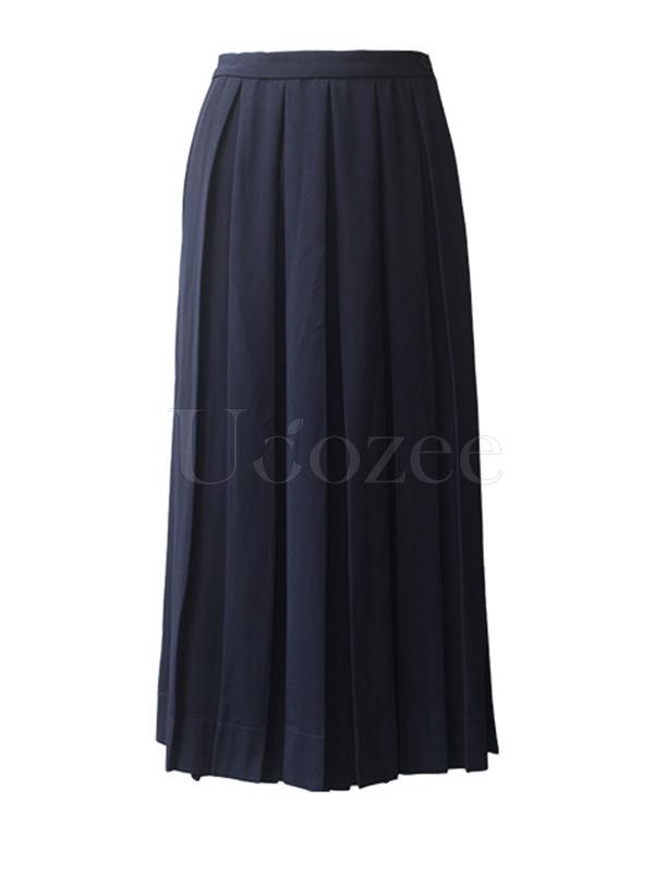 Casual Ruffled Empire Skirt