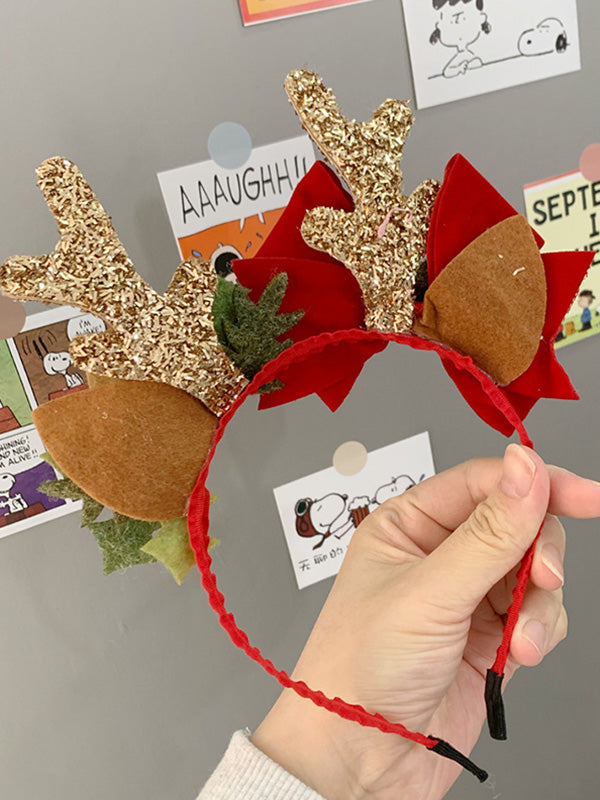 Christmas 8 Colors Handmade Elk Headwear