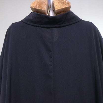 Casual Solid Color Buttoned Lapel Collar Half Sleeves Wide Leg Jumpsuits