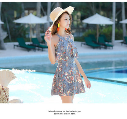 BELLY THIN CONSERVATIVE SKIRT SWIMSUIT