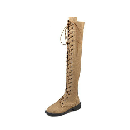Low heel Over the knee Boots