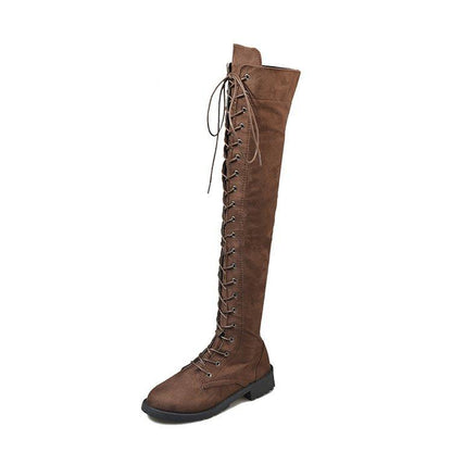 Low heel Over the knee Boots