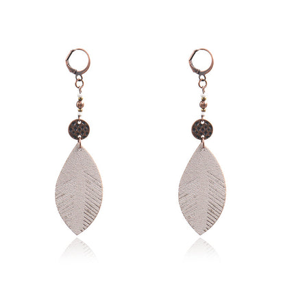Bohemian Leaf Earrings