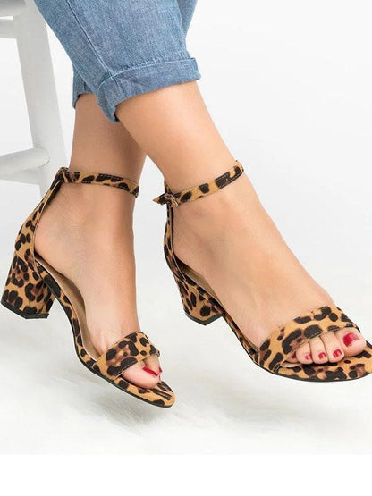 Pretty Chunky Mid-heels Shoes