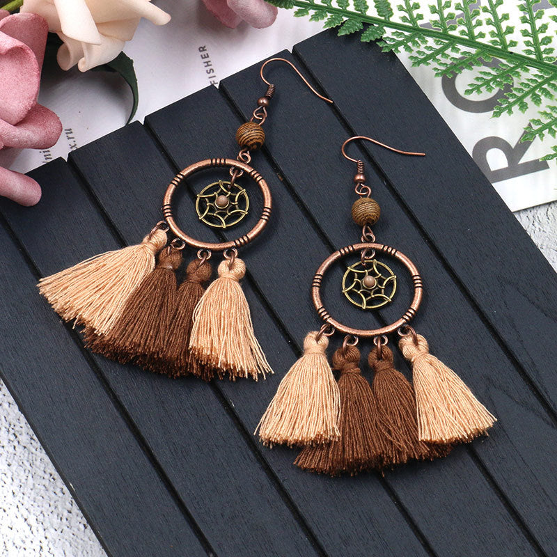 Bohemian ethos Soviet Earrings