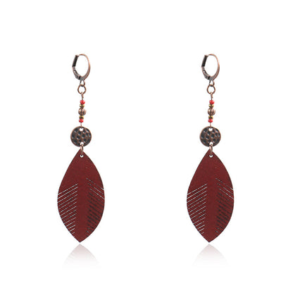 Bohemian Leaf Earrings