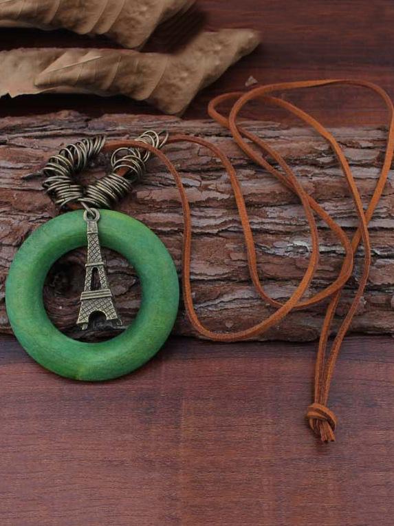 Eiffel Tower Pendant Necklace Accessories