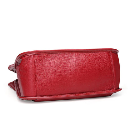 Latest Style Genuine Leather Handbag Ladies Tote Bag