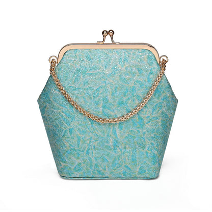 Chain fashion embroidery creative shoulder Bags