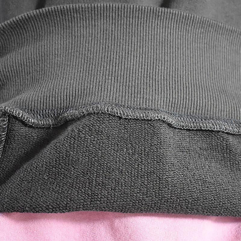 Buykud O-Neck Embroidered Plant Pullover Casual Waistcoat