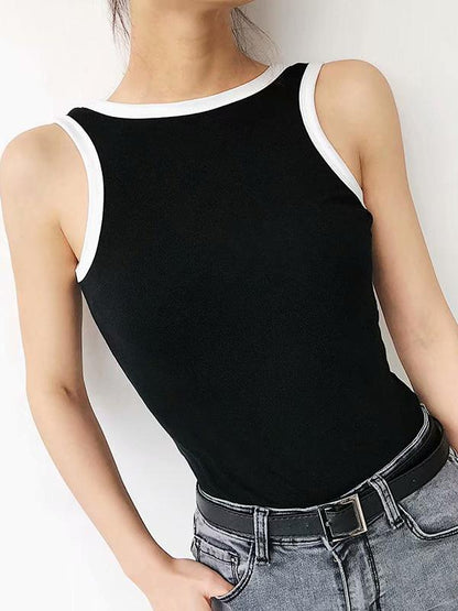 Sexy Backless Cotton Vest