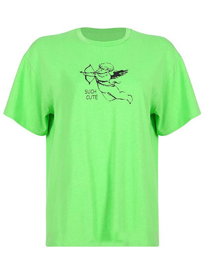Angel Graphic Short Sleeve Tees