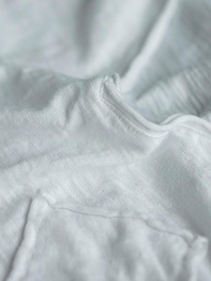 Vintage Bamboo Cotton Solid T-Shirt