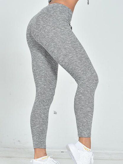 Solid Wrap Breathable Quick Dry Yoga Suits