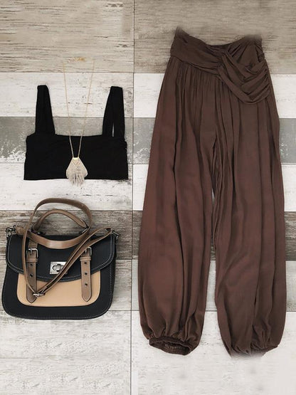 Loose Wide Leg Casual Pants
