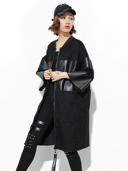 Causal Pu Split-joint Outwear