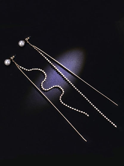 Long Tasseled Earrings