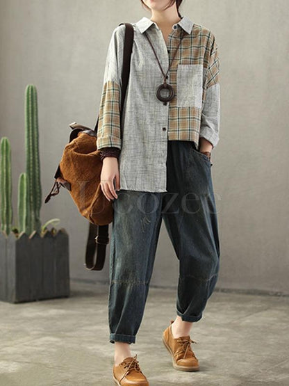 Casual Retro Jean Pants