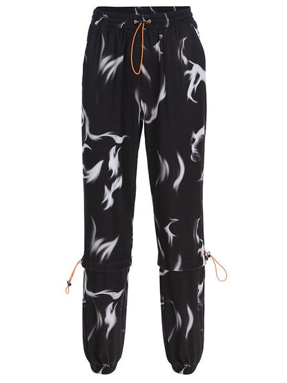 Drawstring Ankle-tied Pants