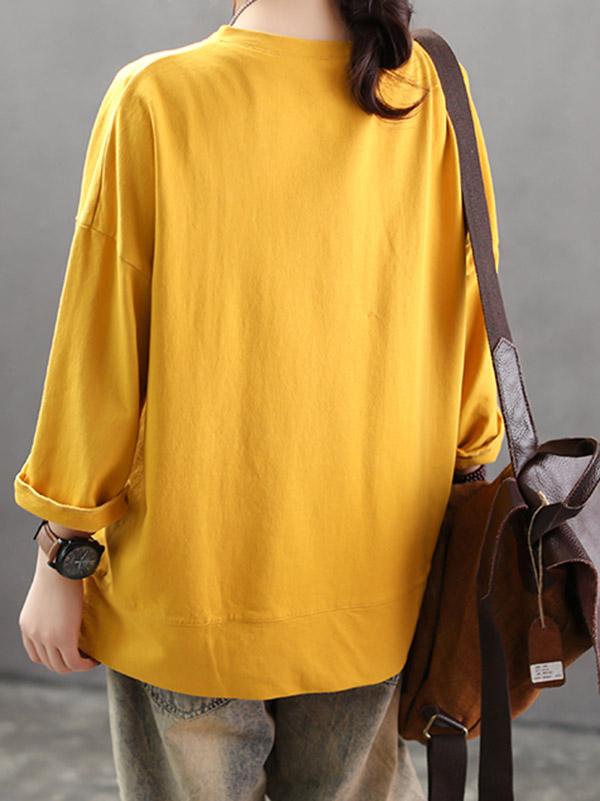 Loose Printed Blouses