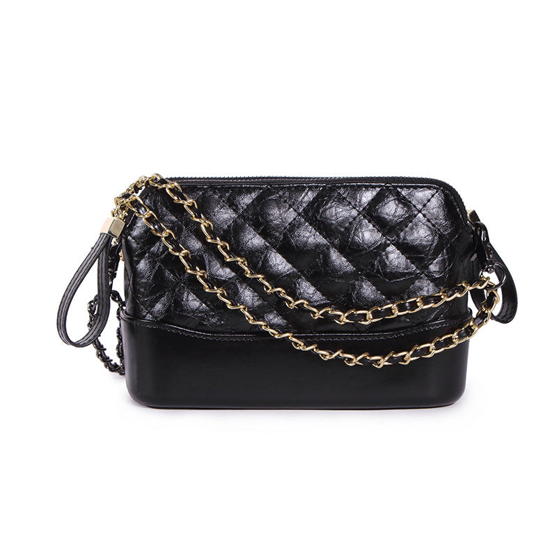 Lingge tramp bag One Shoulder Messenger Bag