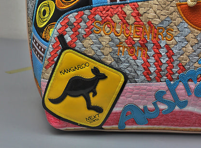 Cartoon animal zipper creative bag
