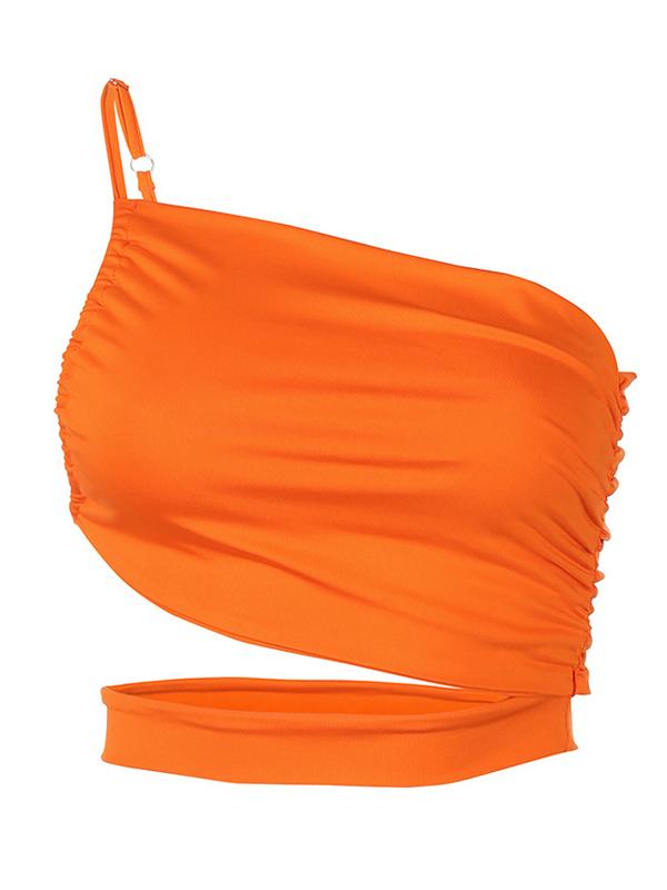 Punk Sexy Wrap Spaghetti-Neck Tank