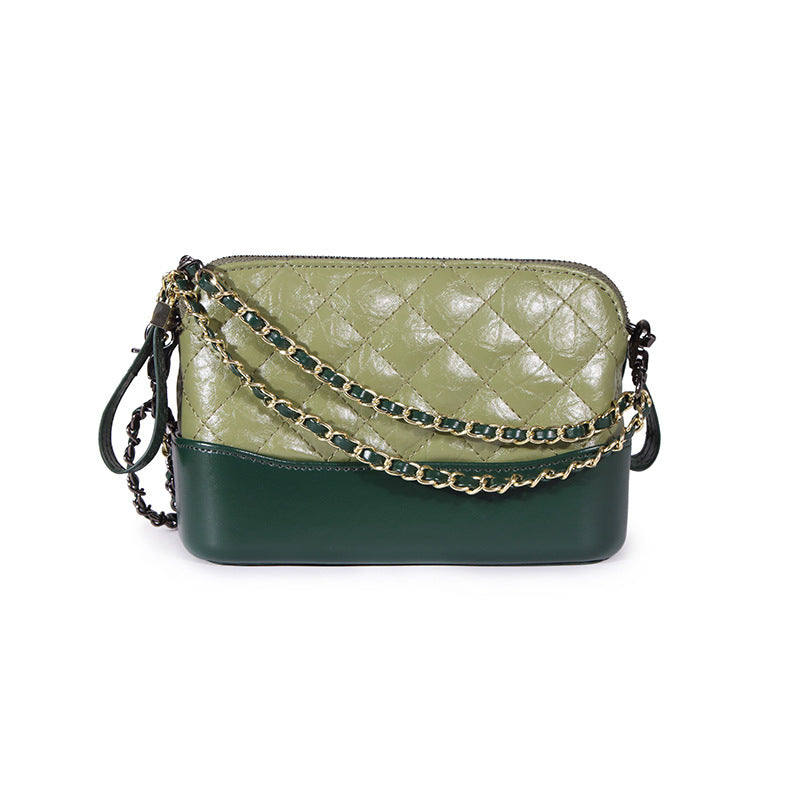 Lingge tramp bag One Shoulder Messenger Bag