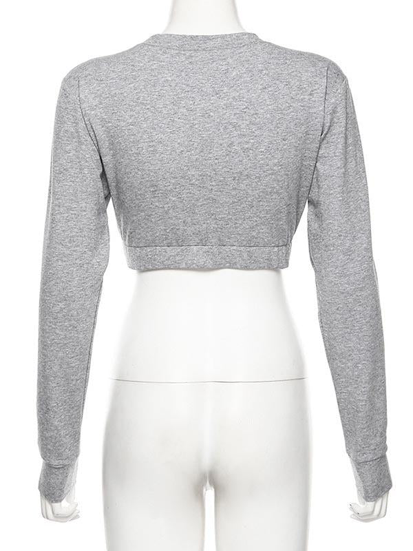 Sexy Long Sleeves Sweat Shirts