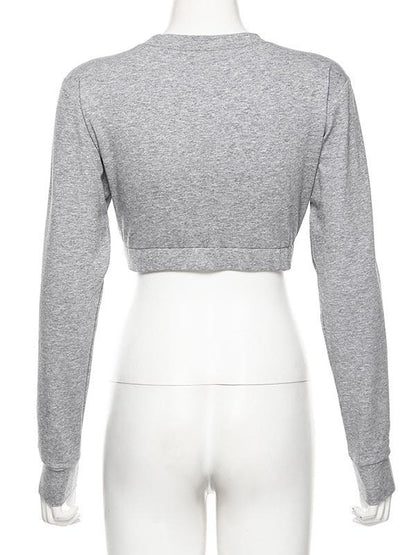 Sexy Long Sleeves Sweat Shirts