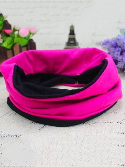 Solid Wide Sports Headband Accessories