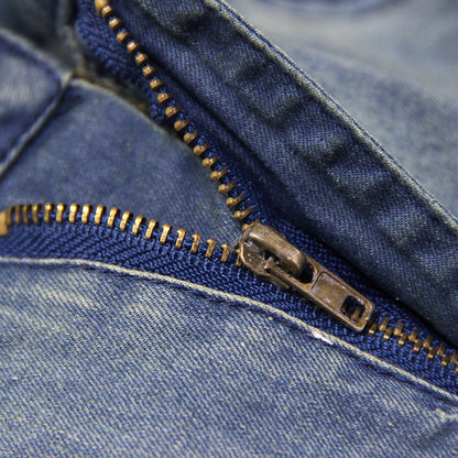 Vintage Fashion Denim Trousers Flare Pants Boho Floral Embroidery Denning Jeans
