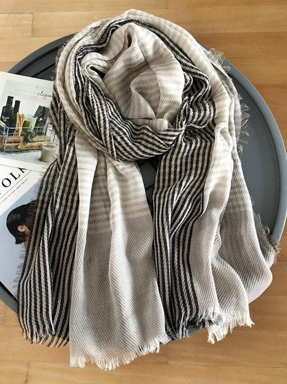 5 Colors Fashion Tasseled Scarf