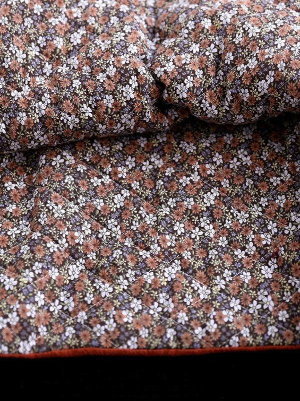 Vintage Slanting Buckle Long Cotton Coat