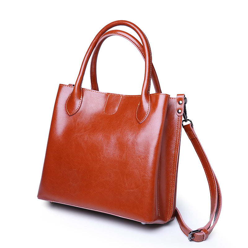 handbag single shoulder bag leather