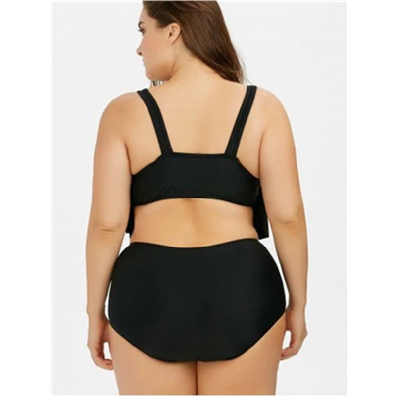 Big Size Fat Woman's Swimsuit BIKINI SWIMSUIT