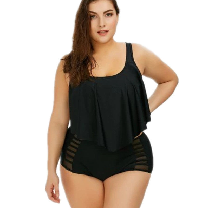 Big Size Fat Woman's Swimsuit BIKINI SWIMSUIT