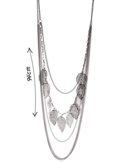 Bohemia Leaves Decorated Necklace Accessories