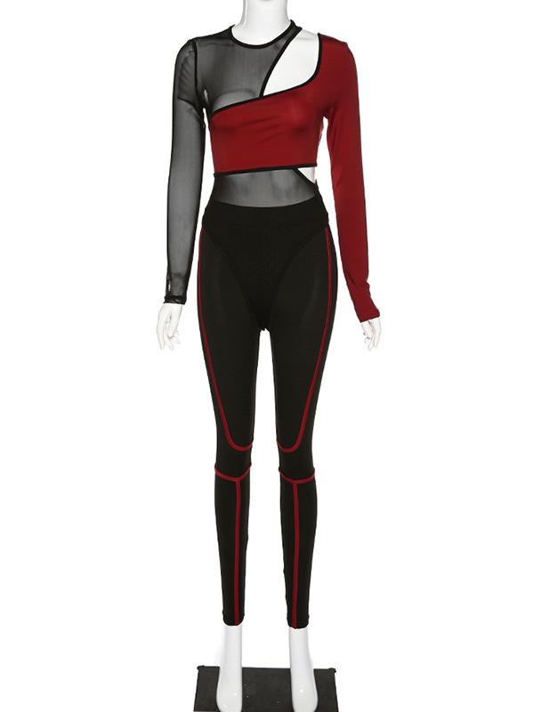 Sexy Hollow Sports Bodysuits