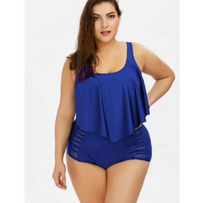 Big Size Fat Woman's Swimsuit BIKINI SWIMSUIT