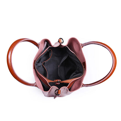 handbag single shoulder bag leather