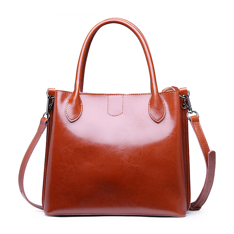 handbag single shoulder bag leather