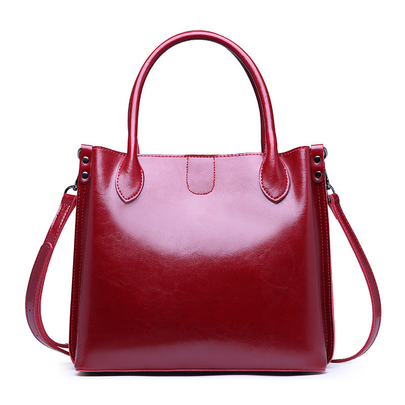 handbag single shoulder bag leather
