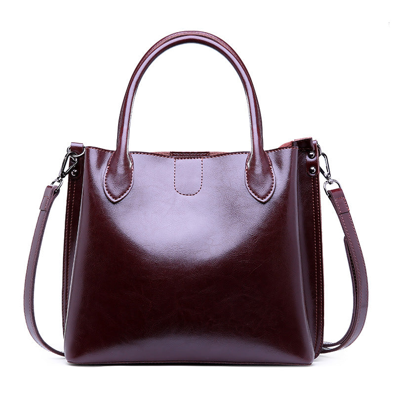 handbag single shoulder bag leather