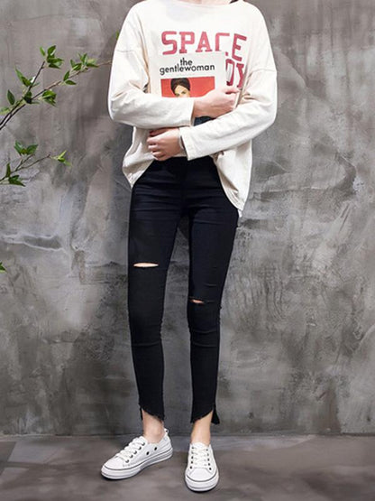 Lace Up Pu Leather Sneakers