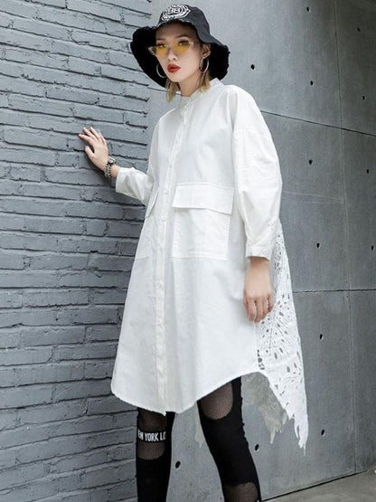 Loose Hollow Out Shirt